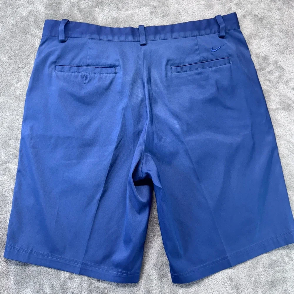 Nike Golf Tour‎ Performance Dri-FIT Shorts Blue Golf Active Size 36